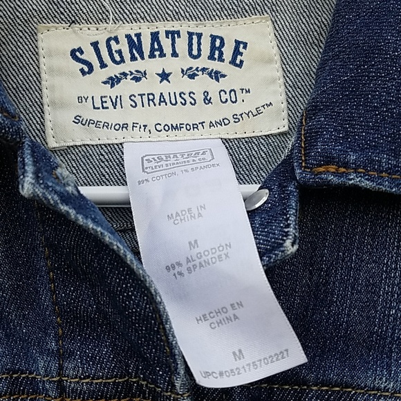 Levi's Trucker Style Jean Jacket - Picture 6 of 8